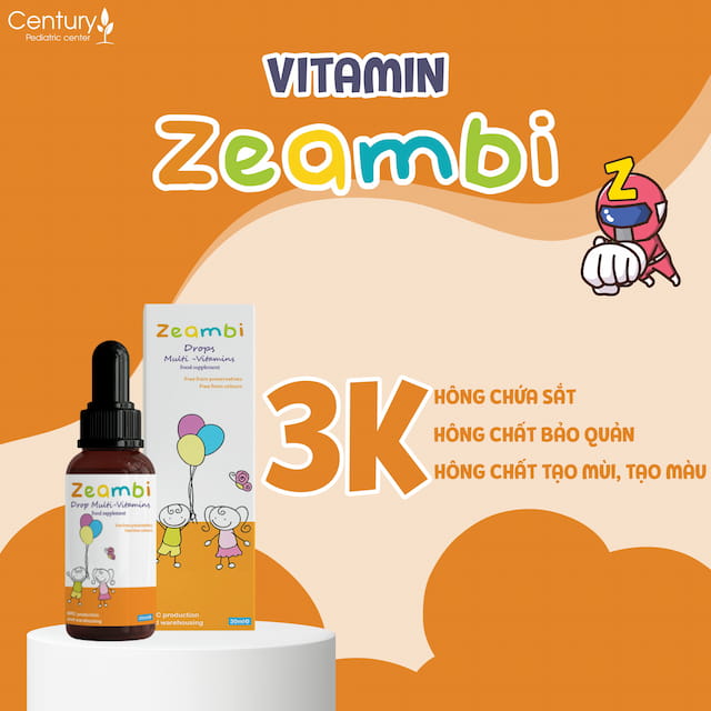 Vitamin Zeambi là sản phẩm cao cấp đạt tiêu chuẩn cao