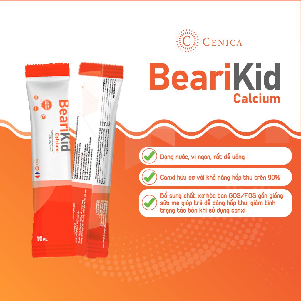Canxi Bearikid dạng nước